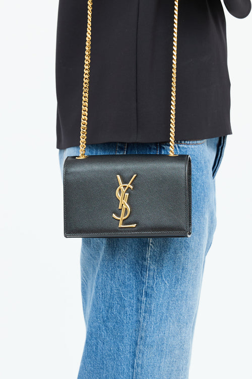 Saint Laurent Mini Leather Kate Bag