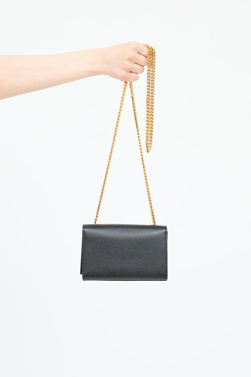 Saint Laurent Mini Leather Kate Bag