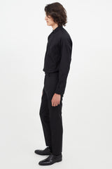 Saint Laurent Black Long Sleeve Shirt