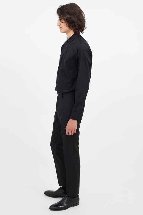 Saint Laurent Black Long Sleeve Shirt