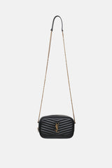 Saint Laurent Quilted Lou Mini Camera Bag