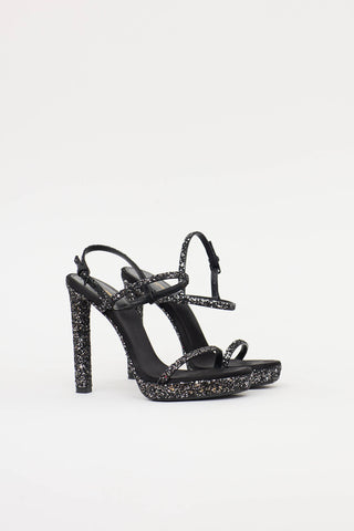 Saint LaurentGlitter Hall 105 Sandal