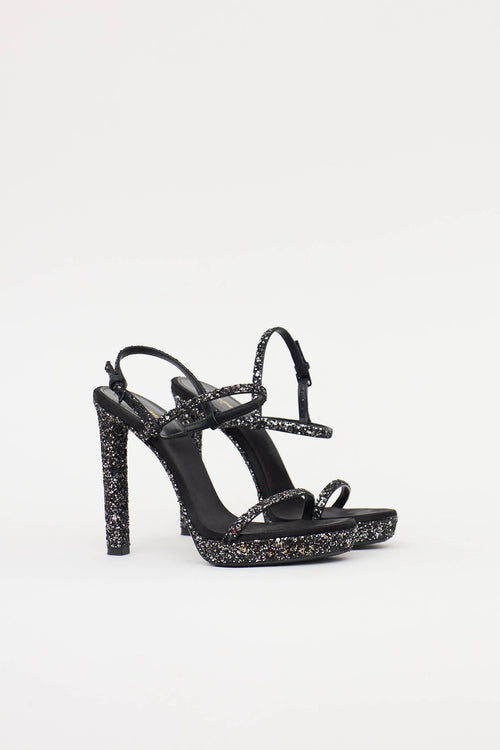 Saint LaurentGlitter Hall 105 Sandal