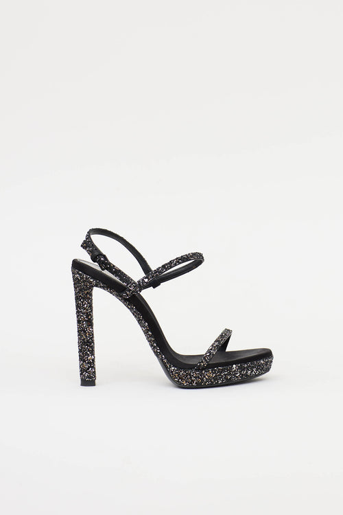 Saint LaurentGlitter Hall 105 Sandal