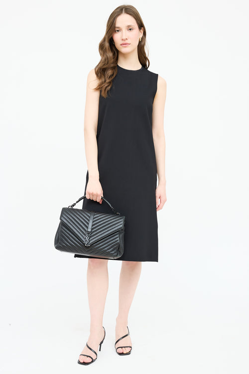 Saint Laurent Large Quilted College Bag