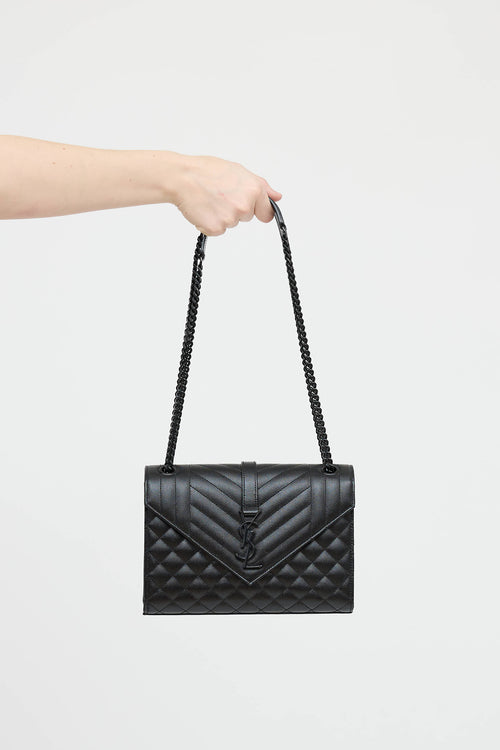 Saint Laurent 2019 Quilted Envelope Bag