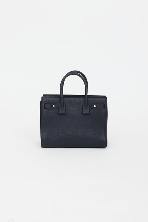 Small Soft Sac de Jour Navy Bag