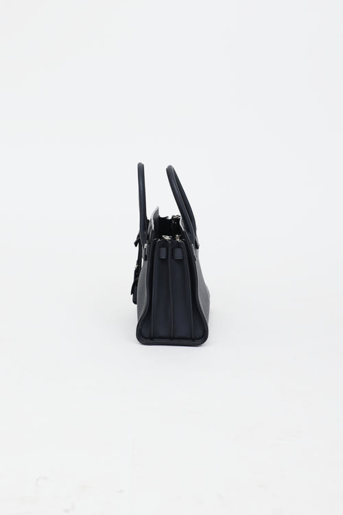 Small Soft Sac de Jour Navy Bag