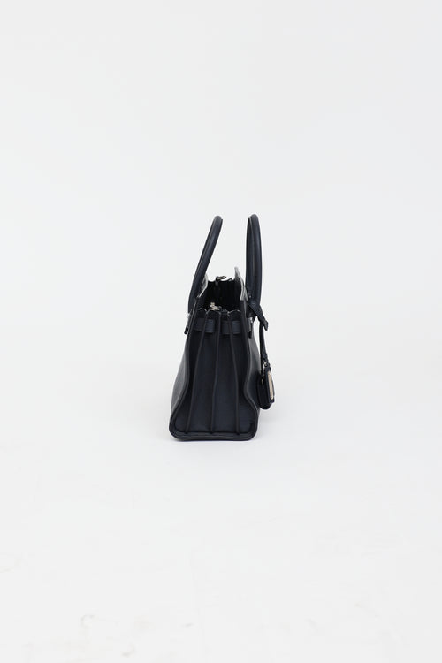 Small Soft Sac de Jour Navy Bag