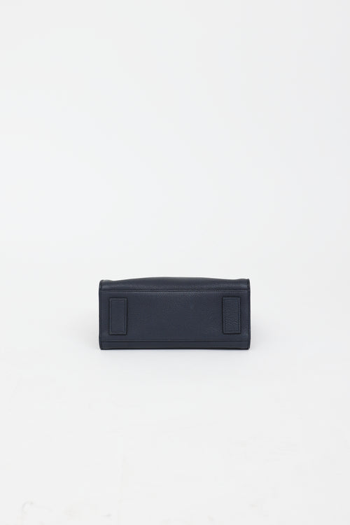 Small Soft Sac de Jour Navy Bag
