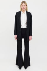 Saint Laurent 2018 Wool Shawl Blazer