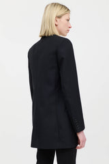 Saint Laurent 2018 Wool Shawl Blazer