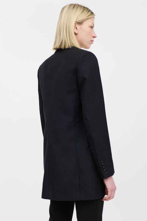 Saint Laurent 2018 Wool Shawl Blazer