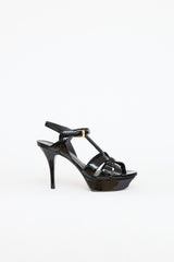 Saint Laurent Patent Tribute Sandal