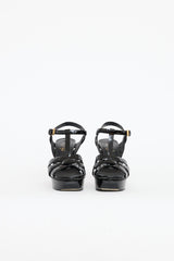 Saint Laurent Patent Tribute Sandal