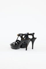 Saint Laurent Patent Tribute Sandal