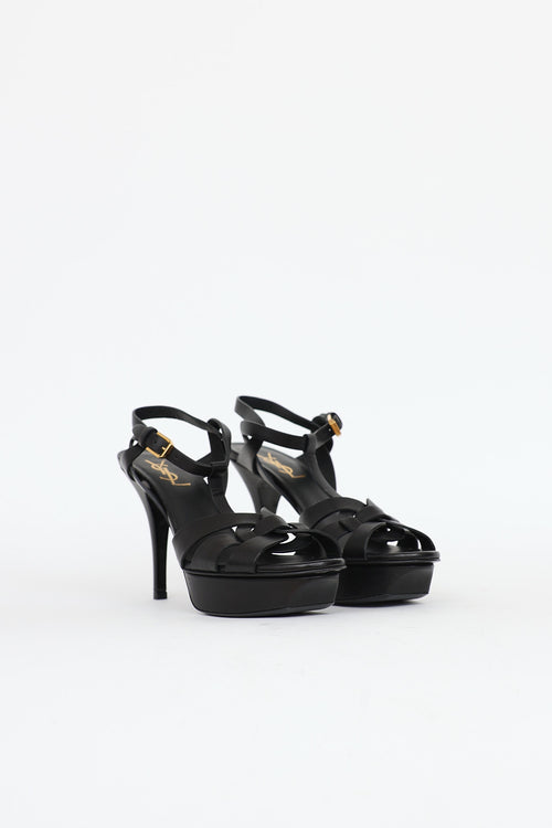Saint Laurent Leather Tribute Sandal