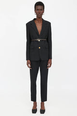 Saint Laurent Wool Slim Pant