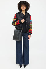 Saint Laurent Leather Shopping Tote
