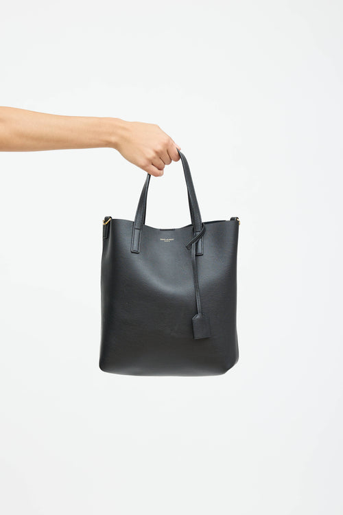 Saint Laurent Leather Shopping Tote