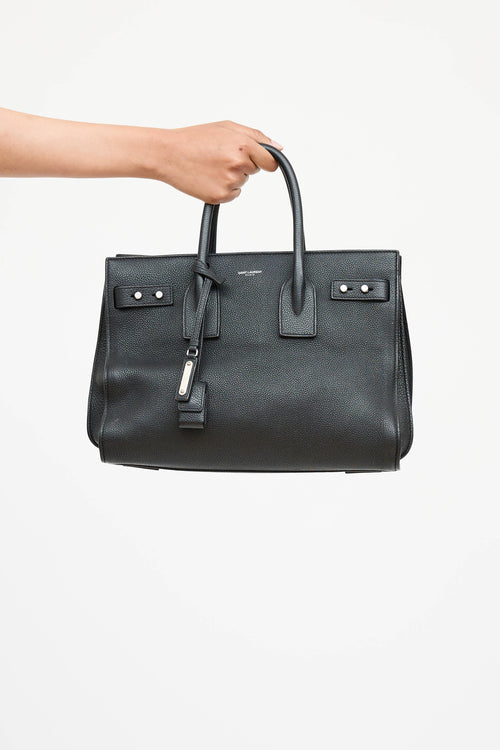 Saint Laurent Sac De Jour Leather Bag