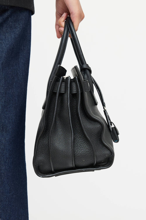 Saint Laurent Sac De Jour Leather Bag