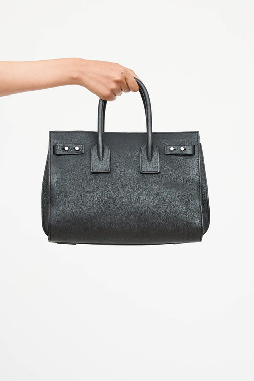 Saint Laurent Sac De Jour Leather Bag