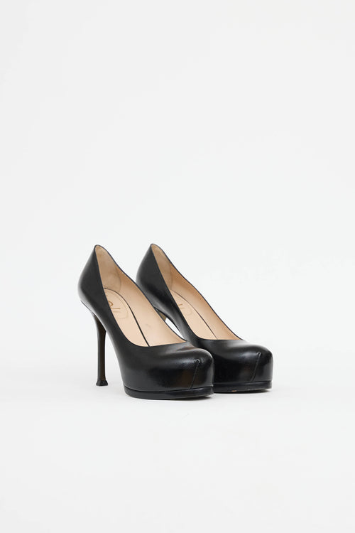 Saint LaurentLeather Tribtoo Pump