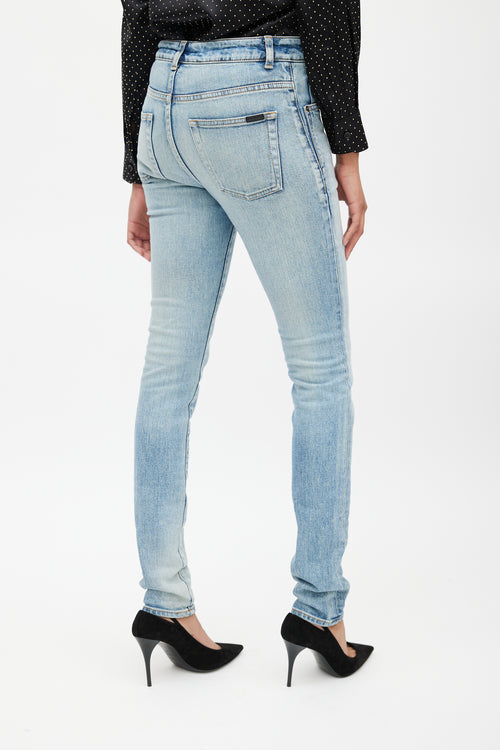 Saint Laurent Blue D05 Skinny Denim Jeans