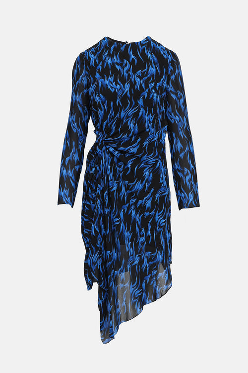 2017 Flame Midi Dress