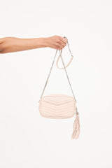 Saint Laurent Chevron Mini Lou  Bag