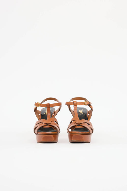 Saint Laurent Leather Tribute Heel