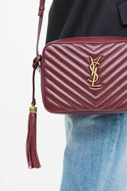 Saint Laurent Leather Lou Camera Bag