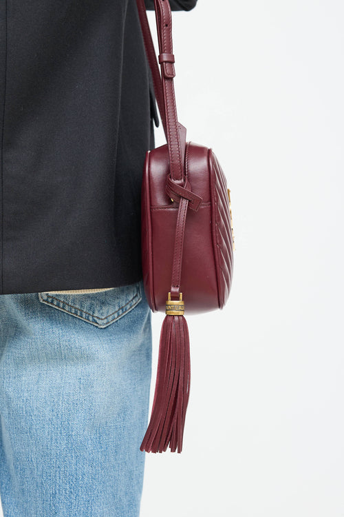 Saint Laurent Leather Lou Camera Bag