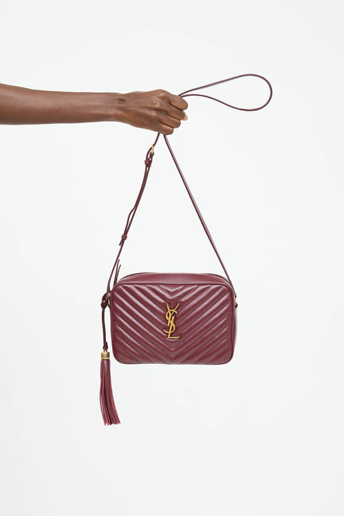 Saint Laurent Leather Lou Camera Bag