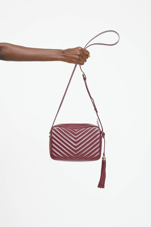 Saint Laurent Leather Lou Camera Bag