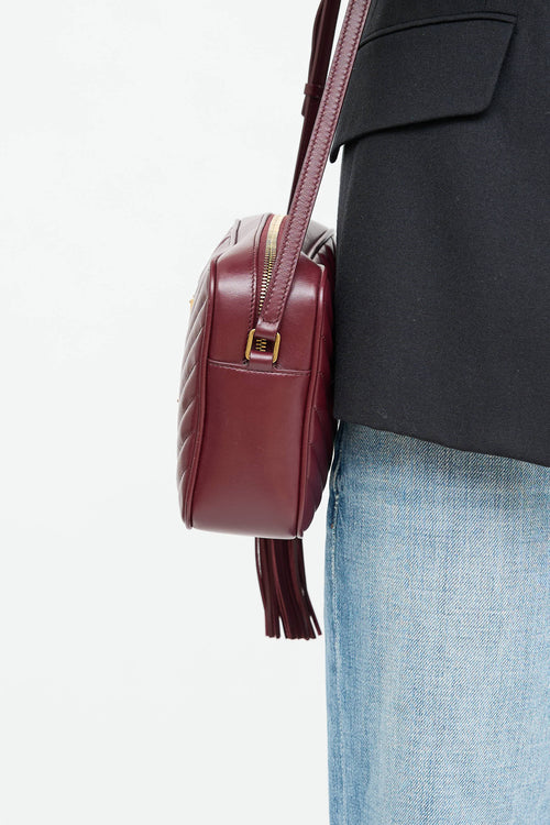 Saint Laurent Leather Lou Camera Bag