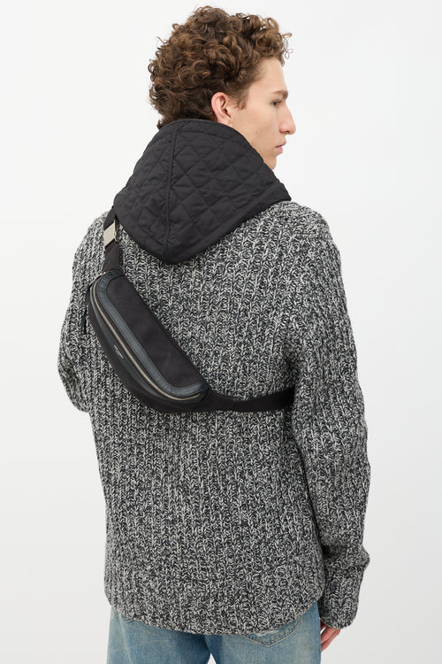 Saint Laurent Canvas Belt Bag