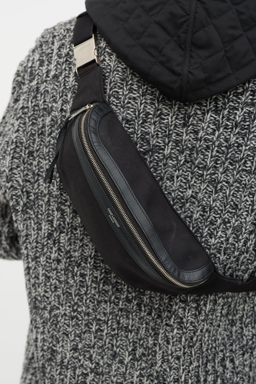 Saint Laurent Canvas Belt Bag
