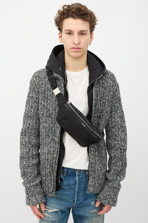 Saint Laurent Canvas Belt Bag