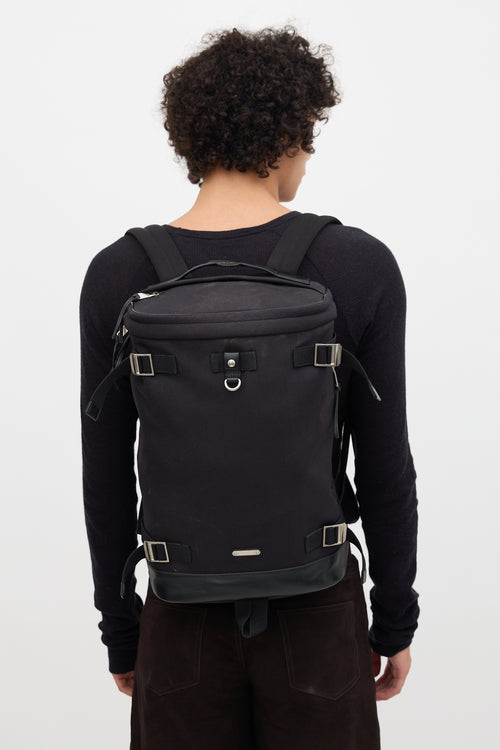 Saint Laurent Canvas Rivington Race Backpack
