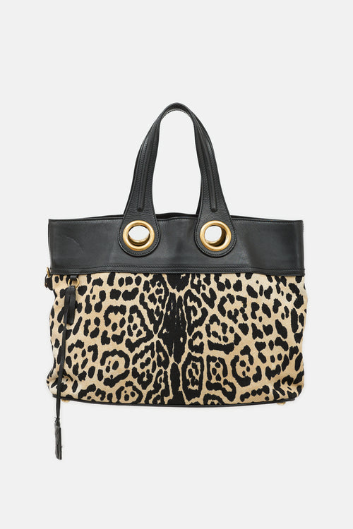 Saint Laurent Canvas Sac Palma Bag