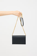 Saint Laurent Cassandre Envelope Chain Wallet