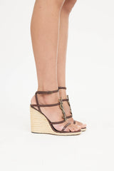 Saint LaurentCassandra Logo Espadrille