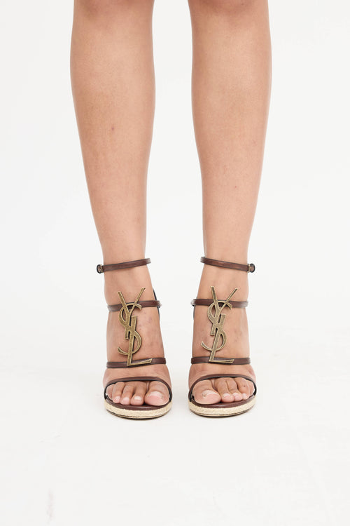 Saint LaurentCassandra Logo Espadrille