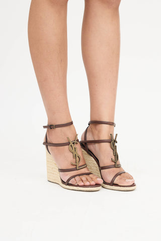 Saint LaurentCassandra Logo Espadrille