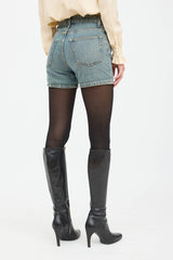 Saint Laurent Denim Shorts