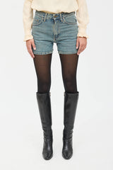 Saint Laurent Denim Shorts