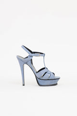 Saint Laurent Denim Tribute Pump