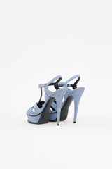 Saint Laurent Denim Tribute Pump